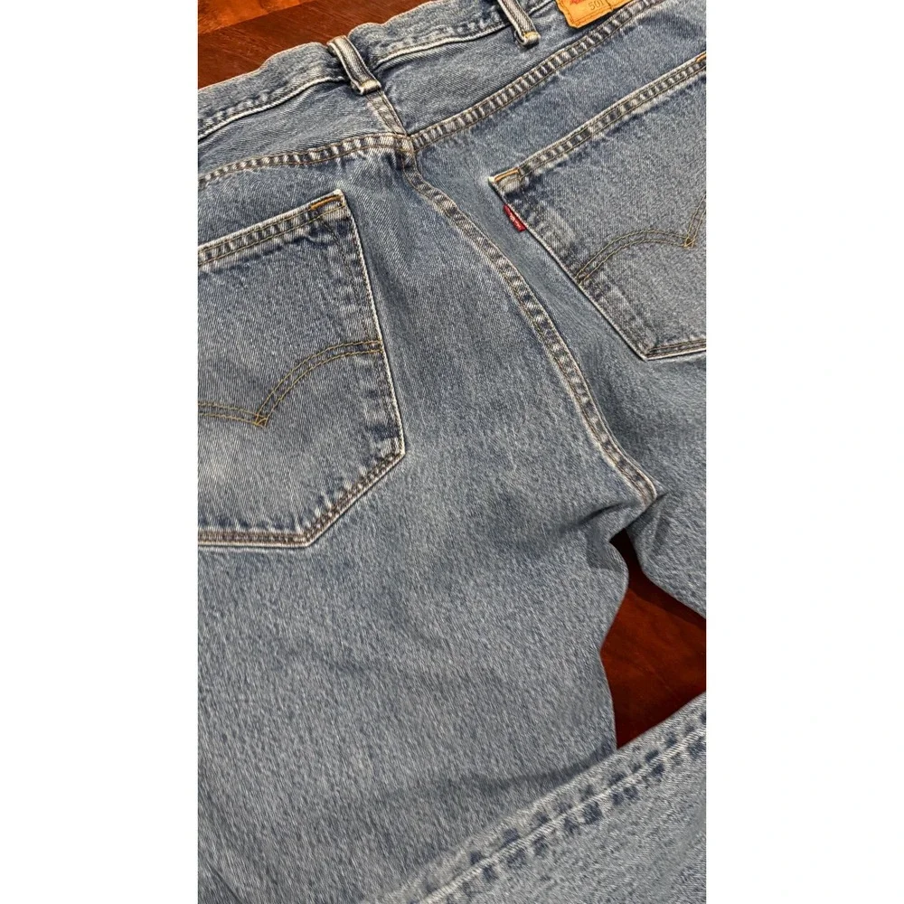 MEN'S LEVI'S 501 ORIGINAL FIT BUTTON‎ FLY JEANS SIZE 40x30